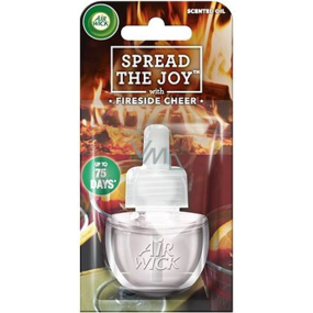 Air Wick Spread The Joy Fireside Cheer - Fireplace Comfort Electric Refresher Refill 19 ml