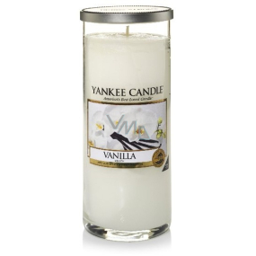 Yankee Candle Vanilla Décor scented candle large cylinder glass 75 mm 566 g