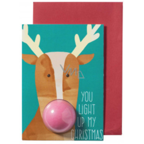 Bomb Cosmetics Illuminated Christmas Christmas card with ballistics 50 g