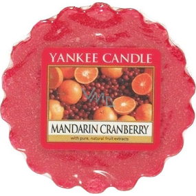 Yankee Candle Mandarin Cranberry - Tangerines with cranberries fragrant wax for aroma lamp 22 g