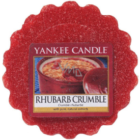 Yankee Candle Rhubarb Crumble - Rhubarb cake fragrance wax for aroma lamp 22 g