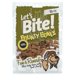 Brit Lets Bite Bounty Delicacy cubes supplementary food for dogs 150 g
