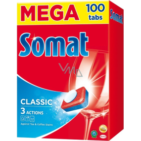 Somat Classic dishwasher tablets 100 pieces