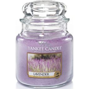 Yankee Candle Lavender - Lavender scented candle Classic medium glass 411 g