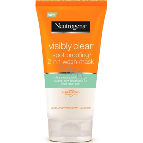 Neutrogena Visibly Clear Spot Proofing 2 in 1 cleansing emulsion and mask 150 ml