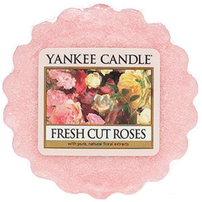 Yankee Candle Fresh Cut Roses - Freshly cut roses fragrant wax for aroma lamp 22 g