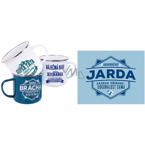 Albi Tin mug with the name Jarda 250 ml