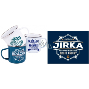Albi Tin mug with the name Jirka 250 ml