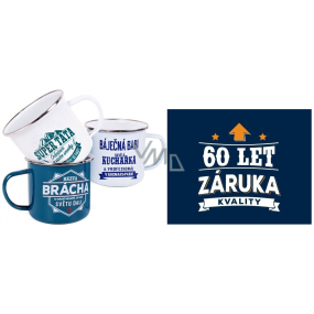 Albi Tin Mug with the inscription 60 years 250 ml