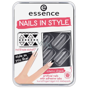 Essence Nails In Style artificial nails 04 Clear for you? 12 pieces