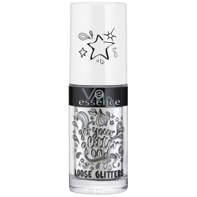 Essence Get Your Glitter On! glitter 07 Holo White Out 1.5 g