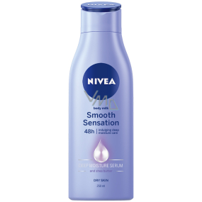 Nivea Smooth Sensation 48h cream body lotion for dry skin 400 ml