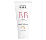 Ziaja BB SPF 15 Cream for Normal, Dry, and Sensitive Skin 02 Natural 50 ml
