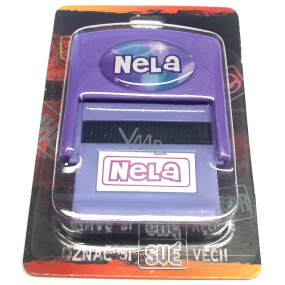 Albi Stamp with the name Nela 6.5 cm × 5.3 cm × 2.5 cm