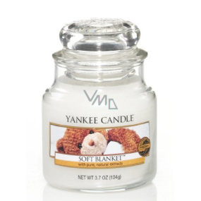 Yankee Candle Soft Blanket - Classic Blanket Scented Candle Soft Small Glass 104 g