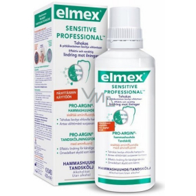 Elmex Sensitive Professional Pro-Argin mouthwash with amine fluoride, alcohol-free 400 ml