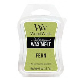 WoodWick Fern - Fern fragrant wax for aroma lamps 22.7 g