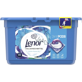 Lenor Waterlily gel capsules for washing clothes 14 pieces 369.6 g