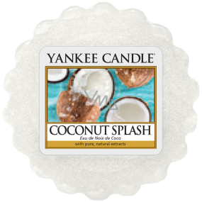 Yankee Candle Coconut Splash - Coconut refreshment fragrant wax for aroma lamp 22 g