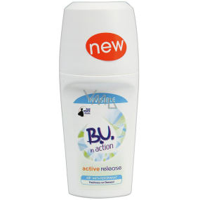 BU In Action Active Release Invisible 48h ball antiperspirant deodorant roll-on for women 50 ml