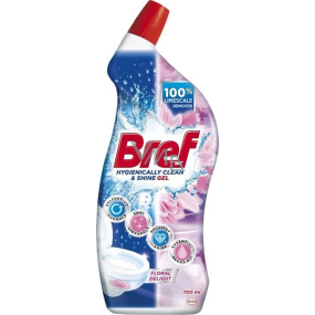 Bref Hygienically Clean & Shine Floral Delight gel cleanser 700 ml