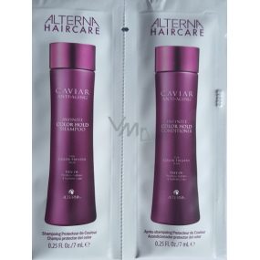 Alterna Caviar Infinite Color Hold Duo Sachet shampoo and conditioner sample for colored hair 2 x 7 ml