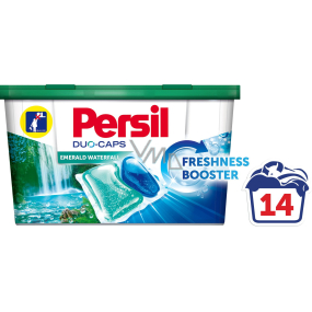 Persil Dou-Caps Waterfall gel capsules for washing white and permanent color laundry 14 doses x 25 g