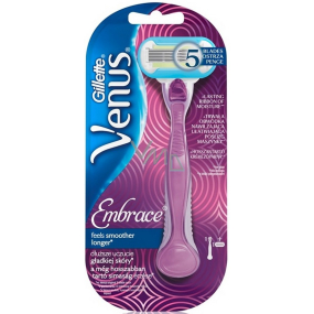 Gillette Venus Embrace razor + spare head 1 piece for women