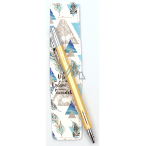 Nekupto Be Unique case with pen Feather 16 x 3.2 cm