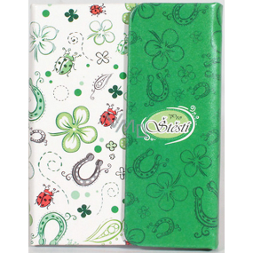 Nekupto Gift Center Notepad with dedication For happiness 10.5 cm x 8.5 cm x 1 cm