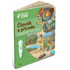 Albi Magic reading interactive talking book Man and nature, age 6+