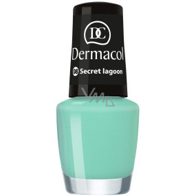 Dermacol Nail Polish Mini Summer Collection nail polish 08 Secret Lagoon 5 ml
