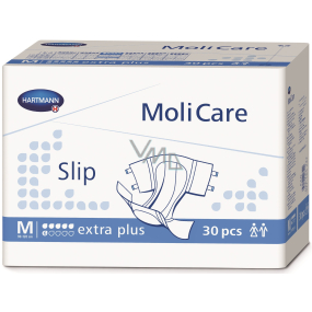 MoliCare Slip Extra Plus M 90-120 cm 6 drops adhesive diapers for severe incontinence 30 pieces