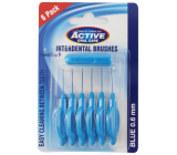 Beauty Formulas Interdental Brushes Blue 0.6 mm 6 pieces