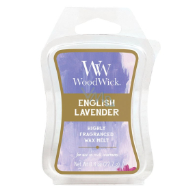 WoodWick English Lavender - Artisan scented wax for aroma lamp 22.7 g