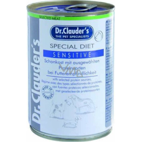 Dr. Clauders Special Diet Sensitive Lamb & Rice Complete Super Premium Dog Food Sensitive to Certain Feed Ingredients 400 g