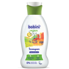 Bobini Vegan hypoallergenic hair shampoo for children from the first day of birth 200 ml