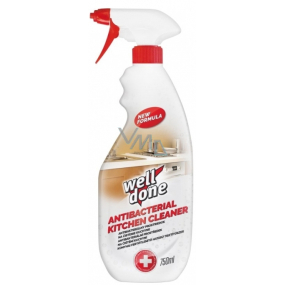 Well Done Kitchen antibacterial cleaner 750 ml sprayer
