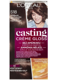 Loreal Paris Casting Creme Gloss hair color 518 Peanut Mochaccino