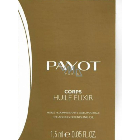 Payot Body Huile Elixir Enhancing and Nourishing Oil for Face, Body and Hair with Myrrh and Amyris Extract 1.5 ml