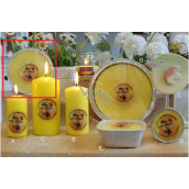 Lima Citronela mosquito repellent candle scented plate 4 wicks 185 g