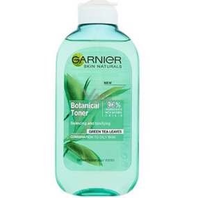Garnier Skin Naturals Botanical Toner Green Tea Leaves 200 ml lotion for combination to oily skin