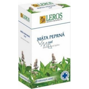 Leros Peppermint herbal tea against flatulence, convulsions, 20 x 1.5 g