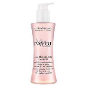 Payot Les Démaquillantes Eau Micellaire Express Refreshing Face and Eye Make-Up Removal Lotion with Raspberry Extract 200 ml