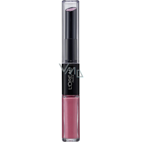 Loreal Infaillible Reno 24h long-lasting lipstick and lip gloss 2in1 125 Born to Blush 5 ml