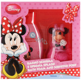 Disney Minnie Mouse bath foam for children 300 ml + spray cloth, cosmetic set for children,