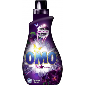 Omo Noir profond Orchidée du Soir washing gel, black laundry 25 doses 875 ml