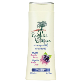 Le Petit Olivier Myrtle and pink clay shampoo for fast lubricating hair 250 ml