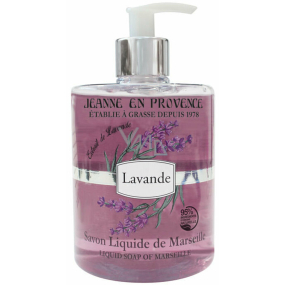 Jeanne en Provence Lavande Lavender liquid hand soap dispenser 500 ml