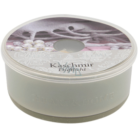Heart & Home Cashmere Soy scented candle in a bowl burns for up to 12 hours 38 g